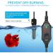 Yukihalu Mini Aquarium Heater 25W-200W with Thermometer & Temperature Controller - Ideal for 1-150L Aquariums - Buy Online on GoSupps.com
