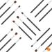 Urbanstrive Professional Eyeshadow Brush Set - 3pcs Soft Synthetic Blending Kit for Eyes - Long Lasting, Flawless Makeup Application - Silver - Buy Online on GoSupps.com