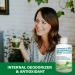 Liquid Chlorophyll Mint 5X Concentrated 500ml Cold Extracted from Non-GMO Alfalfa - Detox - Alkaline - Natural Body Deodorant Antioxidant - Made in Canada - Buy Online on GoSupps.com