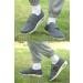 DENACARE Men's Wide Width Adjustable Closure Shoes for Diabetic Edema - Grey - Size 9 Wide - Buy Online on GoSupps.com