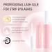 PURELEOR White Eyelash Glue Waterproof Latex Free for Sensitive Eye Strong Hold False Eyelashes Adhesive for Strip Lashes Fast Drying Lash Glue 10ml 0.35oz - Buy Online on GoSupps.com