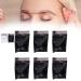6 Pack pre-inked eyebrow mapping string 10m pre-inceded mapping string black eyebrow thread brow marker an indispensable cosmetic tool for microblading and waxing for (black)
