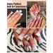 Deciniee Duck Nail Tips 550Pcs Clear False Nails 11 Sizes | Acrylic French Duck Feet Style Manicure Nail Art Salon DIY - Buy Online on GoSupps.com