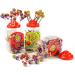 LOLLIPOPS BUBBLEGUM FILLED PIN POP SOUR MIX FLAVOURS LOLLIES KIDS PARTY BAGS (25) Assorted - Buy Online on GoSupps.com