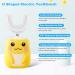 Kids Electric Toothbrush U-Shaped with 2 Brush Heads | 6 Cleaning Modes, IPX7 Waterproof | Toddler Children Age 8-15 | Yellow - Buy Online on GoSupps.com