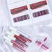 Matte Lipstick Sets Lip Gloss Set Makeup Waterproof Liquid Lipsticks For Women Long Lasting Red Lipstick- 5 Pcs Liquid Lip stick + 1Pcs Lip Plumper (1) Lipstick-2 - Buy Online on GoSupps.com