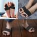 Kids Toe Walking Brace - AFO Foot Drop Corrector for Women & Men - Adjustable Toe Strap - Black (S-Pair) - Buy Online on GoSupps.com