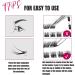 45 Cluster Individual False Eyelashes Extension Kit with Glue - DIY Wispy Fluffy Lash Clusters for Reusable Natural Soft Look - C CC D Curl 10-16MM - i-45 Clusters - Buy Online on GoSupps.com