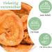  1001 Frucht 1001 Frucht Lightly Dried Peach - Untreated Dried Fruit without Additives - Juicy Peach Created - Sun-Dried Peach - Non-GMO Peach (250g) - Buy Online on GoSupps.com