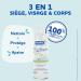 Dodie 3-in-1 Cleaning Water (500ml) - Facial Body & Pore Cleanser 98% Natural Ingredients Hypoallergenic Safe from Birth - 1 Pack - Buy Online on GoSupps.com