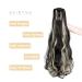 Gairyan 50cm Claw Clip Ponytail Extensions - Long Curly Synthetic Hair for Women | Black & Bleach Options - Buy Online on GoSupps.com