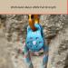 Sanon 26 KN Aluminum Alloy Double Strap Disc Cable - Rescue Outdoor Climbing Equipment for Mountaineering & Aircraft Blue - Buy Online on GoSupps.com