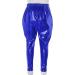 FEESHOW Kids Metallic Harem Dance Pants Navy Blue 15-16 Years - Hip Hop, Gymnastics & Dancewear - Buy Online on GoSupps.com