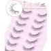 Onlyall 3D Faux Mink Eyelashes - Natural Look Lightweight False Wispy Lashes | 7 Pairs - Buy Online on GoSupps.com
