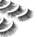 Goldrose Beauty 50 Pairs False Eyelashes Pack - Natural Look Wispies Handmade Extensions in 5 Styles - Reusable & Fashionable - Includes Stainless Steel Eyelash Tweezers - Buy Online on GoSupps.com