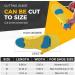 Buy Memory Foam Shoe Insoles - Triple Shock Absorption & Arch Support | Unisex Customizable Fit for Optimal Comfort - Buy Online on GoSupps.com