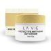 La Vie Protective Anti-Aging Face Cream Day Cream with Hyaluronic Acid Shea Butter & Vitamins Firming Face Cream with SPF & Aloe Vera 1.7Fl Oz