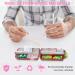 TUTUDOW 3 Pack Portable Travel Pill Organizer - 10 Compartment Medication Box for Purse Vitamins & Fish Oil - Ideal for Daily/Weekly Use Outdoor & Office - Buy Online on GoSupps.com