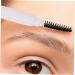Baluue Beauty Tools Mascara Separator Eyelash Comb Lash Brush Eye Brow Brush Hair Combs Eye Lash Comb Brow Comb Eyebrow Brush Applicator Brow Brush Comb Eye Makeup Tools Plastic White - Buy Online on GoSupps.com