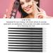 10PCS Silicone Makeup Brush Set - Reusable Eye Shadow & Lip Brushes for Liquid Eyeshadows | Soft Long Lasting Glitter Applicators - International Shipping - Buy Online on GoSupps.com