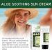 Aloe Vera Protection Cream SPF50+ | Hydrating Non-Greasy Sunscreen | 2pc UV Protection for All Skin Types - Buy Online on GoSupps.com