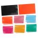 NUOBESTY 8 Sheets Jelly Leather Diy Tools Crafting Supplies Diy Supplies Earrings Craft Supplies
