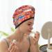 Microfiber Hair Towel Wrap - Cartoon Traffic Elements - Super Absorbent Coral Velvet for Long Curly & Thick Hair - Buy Online on GoSupps.com