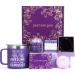 Birthday Gifts for Women Gifts for Her Mom Wife Daughter Girlfriend Sister Bestie Female Best Friends Lavender Relaxation Spa Gift Basket Purple Gift Box Set