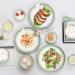 Dinner Plates 46-Piece Kitchen Dinnerware Set Plates Dishes Bowls Service for 10 Durable Ceramic Dinner Plate Sets Household Round Plates and Bowls Plates Kitchenware - Buy Online on GoSupps.com