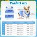 Dog Cooling Vest Breathable Mesh Pet Cooling Jacket Blue Print Vest Elastic Summer Sun-Proof Ice Vest Cool Down Vest for Cat and Small Dogs Outdoor Activities Blue XX-Large - Buy Online on GoSupps.com