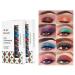 8 Colors Glitter Eyeshadow Stick Colorful Set Waterproof Eye Shadow Pencil Eye shadow Stick Pen Makeup Set Waterproof & Long Lasting Starter Eyeshadow Stick Sets