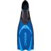 Cressi Pluma Full Foot Snorkeling Fins - Made in Italy - EU 45/46 | US Men 11/12.5, Women 12/13.5 - Blue/Azure - Buy Online on GoSupps.com