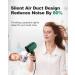 7MAGIC High-Speed Hair Dryer - 110 000RPM Motor Low Noise 1400W Ionic Travel & Home Magnetic Nozzle Tri-Colour LED - Green Deep Green - Buy Online on GoSupps.com