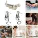 3pcs Large Metal Darning/Free Motion Sewing Machine Presser Foot Set - Fits Low Shank Brother, Singer, Babylock, Janome & More - Includes Close Toe, Open Toe, Quilting Foot - Buy Online on GoSupps.com
