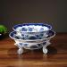 Fruit Basket Bowl Fruit Bowl New Chinese Style Round Ceramic Fruit Plate Home Living Room Kitchen Decoration Retro Porcelain Fruit Dish Candy Bowl Fruit Bowls (Size : C) - Buy Online on GoSupps.com