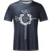 Men's Novelty Christian Cross Print T-Shirt - White XL - Buy Online on GoSupps.com