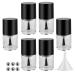 6PCS 10ML Empty Nail Polish Glass Bottles with Brush Cap, Funnel & Mixing Balls - Buy Online on GoSupps.com