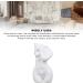 Buy Cryfok White Ceramic Female Body Vase - Modern Bohemian Home Decoration for Living Room & Study - Buy Online on GoSupps.com
