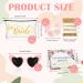 Bridesmaid Proposal Gift Set: Cosmetic Makeup Bag, Hair Ties, Sunglasses & Invitation Card - Sweet Theme - Buy Online on GoSupps.com