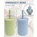 DF DUALFERV 2 Pcs Silicone Sippy Cup Set for Toddlers | Baby Straw Cup Combo for 6 Months+ | Blue Green Silicone Sippy Cups - Buy Online on GoSupps.com