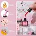 Gel Nail Polish Kit with UV Light - 7ml Gel Polish Set with Base Coat, Top Coat & Manicure Tools - Nail Lamp Included - Perfect Gift for Women - Buy Online on GoSupps.com