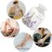 NAANLE Eiffel Tower Hot Water Bottle - Lavender Cover for Pain Relief & Warmth | 1L Transparent Heat Bottle - Buy Online on GoSupps.com