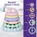 Silicone Stacking Toy for Teething | Fun & Interactive Developmental Toy (Pastel 1) - Buy Online on GoSupps.com