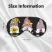 Adjustable Double-Sided Sleep Mask | Soft Eye Covers for Perfect Shading & Reduced Eye Edema - International Shipping Available - Buy Online on GoSupps.com