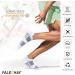 Falechay 8 Pairs Unisex Sneaker Socks - Breathable Cotton Sports Socks for Men & Women | Short Running Socks Size 35-38 - White - Buy Online on GoSupps.com