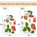 Naanle 2L Red Strawberries Flower Hot Water Bottle - Transparent Cover for Bed Hand & Feet Pain Relief | Heat & Cold Therapy - Buy Online on GoSupps.com