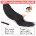 Xtrend 8 Packs 18 Inch Box Braids Crochet Hair | Medium Knotless Pre-looped Synthetic 3X Braiding Hair Extension for Women | 18Strands/pack 1B | Pack of 8 - Buy Online on GoSupps.com