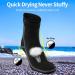 COPOZZ Diving Socks 3mm Neoprene Beach Water Socks-Anti Slip for Snorkel Swim Youth Men Women Black XX-Large - Buy Online on GoSupps.com