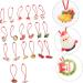minkissy 10 Pairs Christmas Headband Christmas Ponytail Holders Kids Elastic Hair Holder Hair Tie Holder Scrunchy Hair Bands Christmas Tree Hair Ties Baby Holder Girl Child Abs Headgear - Buy Online on GoSupps.com