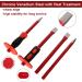 CYEAH 12 Inch Heavy Duty Masonry Chisel Set  4 PCS Chisels Set with Hand Protection  2 PCS Flat Chisel & 2 PCS Pointed Chisel for Concrete/Mason/Stone Demolishing Carving Splitting Breaking - Buy Online on GoSupps.com